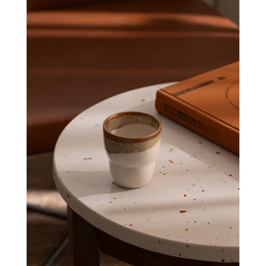 Madame Coco Rita Small Porcelain Mug 7×8cm – Elegant Coffee & Hot Beverage Mug for Serving, Everyday Home, Office & Dining Use