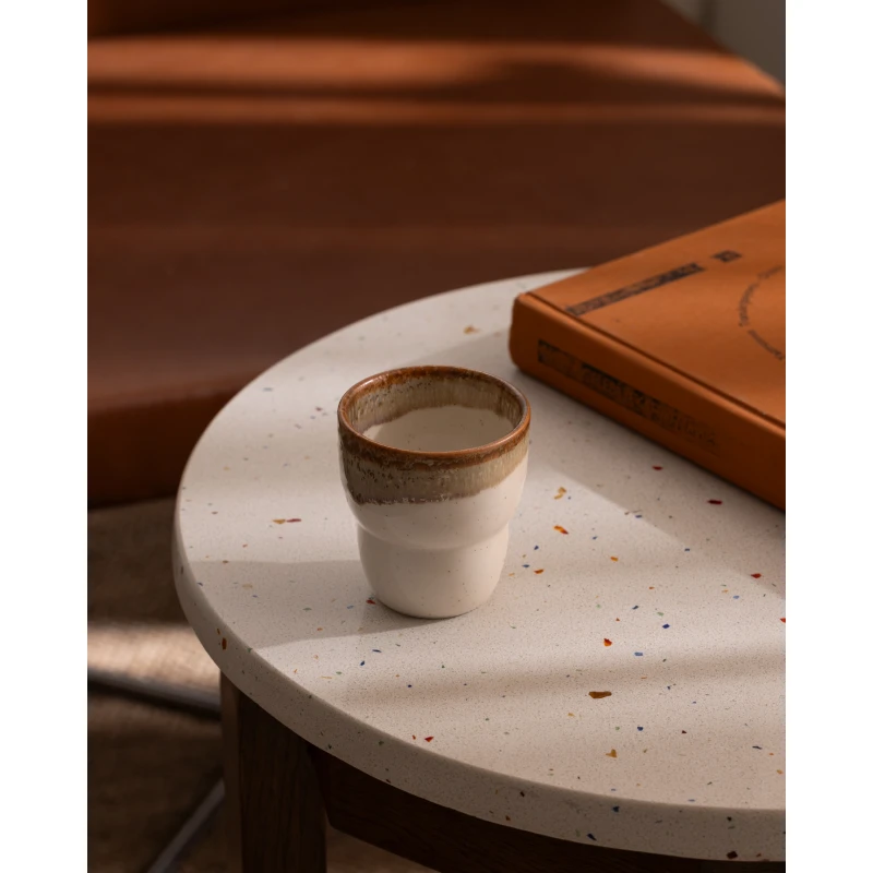 Madame Coco Rita Small Porcelain Mug 7×8cm – Elegant Coffee & Hot Beverage Mug for Serving, Everyday Home, Office & Dining Use - Madame COCO