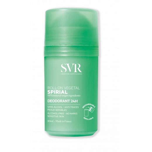 SVR Spirial Natural Deodorant Anti-Perspirant Roll-on 50ml SVR Spirial Natural Deodorant Anti-Perspirant Roll-on 50ml