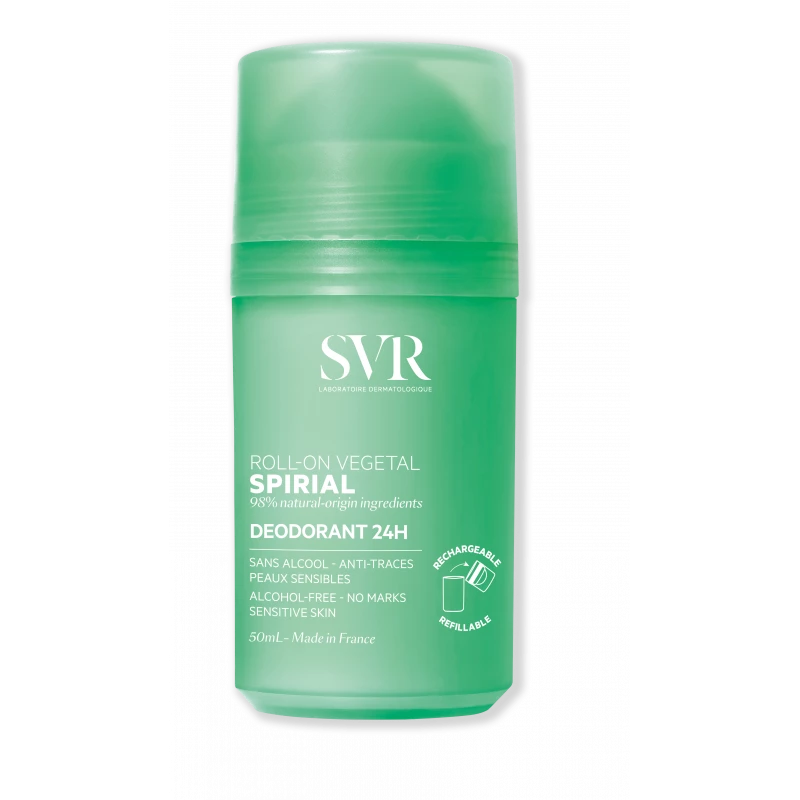 SVR Spirial Natural Deodorant Anti-Perspirant Roll-on 50ml - SVR