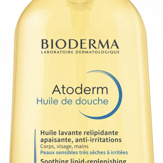 Bioderma - Cleansing Shower Oil - Atoderm Ultra-nourishing Anti-irritation 500ML - Bioderma - Image 2