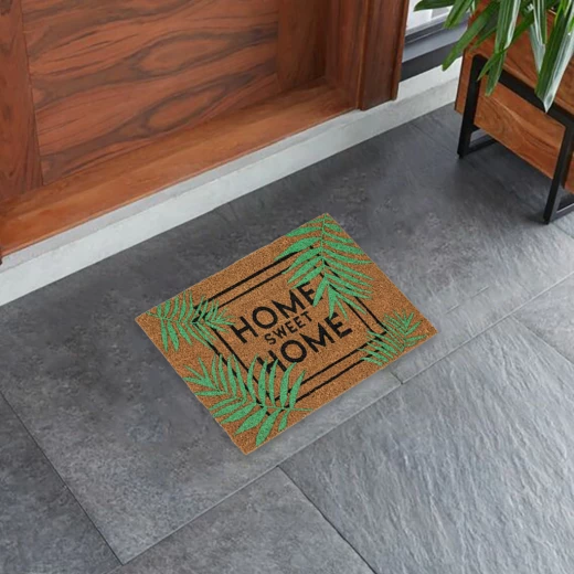 دعاسة مدخل 40*60 سم من Astra Coco Glitter - بيج وأخضر - أسترا - Image 2