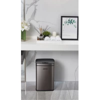 ARMN Tramontina 15L Steel Sensor Waste Bin - Black