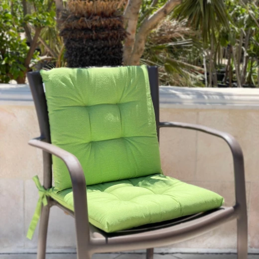 Godicasa Terry Seat Cushion Set - Lime Green 2-Piece - Godicasa - Image 2