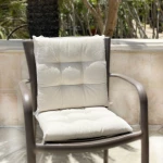Godicasa Terry Seat Cushion Set - Cream 2-Piece - Godicasa