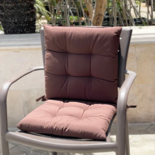 Godicasa Terry 2-Piece Seat Cushion Set - Brown - Godicasa - Image 2
