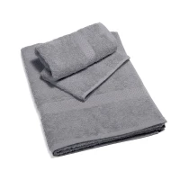 Caleffi Minorca Towel Set - Gray 2-Piece