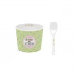 Easy Life Onfleek 2-Piece Ice Cream Set in Box - Green - Easy Life