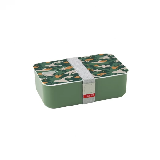 Easy Life Abstract 1-Layer Lunchbox - Green, 1000ml - Easy Life - Image 2