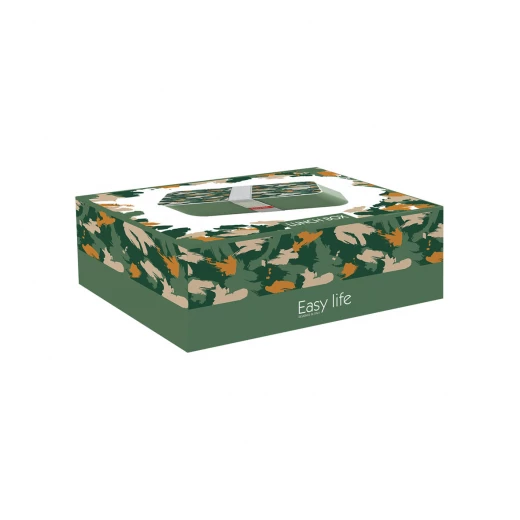 Easy Life Abstract 1-Layer Lunchbox - Green, 1000ml - Easy Life - Image 4