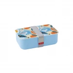 Easy Life Abstract 1-Layer Lunchbox - Blue, 1000ml - Easy Life