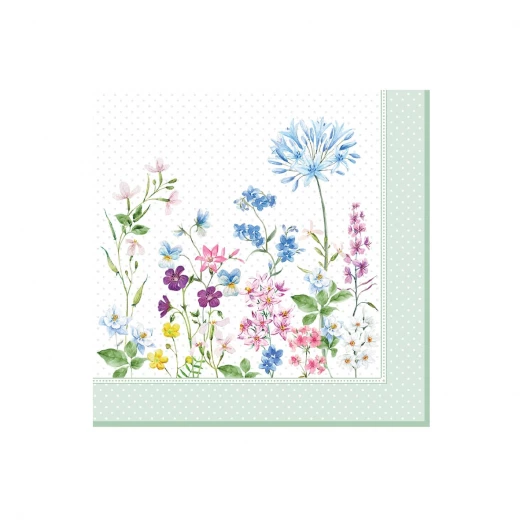 طقم مناديل طعام 20 قطعة من Easy Life Florasion - ألوان متعددة - ايزي  لايف - Image 2