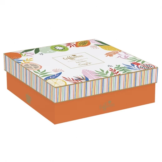 طقم فناجين قهوة 12 قطعة 100 مل بعلبة من Easy Life Tutti Frutti - ألوان متعددة - ايزي  لايف - Image 4