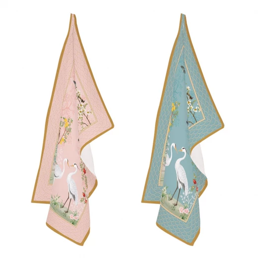 Easy Life Jardin De Reves 2-Piece Kitchen Towel Set - Multicolored - Easy Life - Image 2