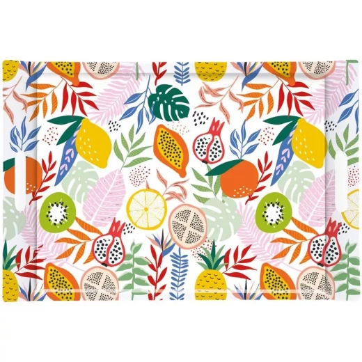 صينية 49*34 سم من Easy Life Tutti Frutti - ألوان متعددة - ايزي  لايف - Image 2