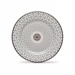 Easy Life Charles Side Plate - Blue & Gold Toned 19.5cm - Easy Life