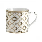 Easy Life Deco 400ml Mug - Gold & White - Easy Life