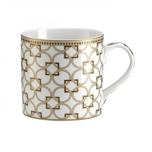 Easy Life Deco 400ml Mug - Gold & White - Easy Life - Image 2