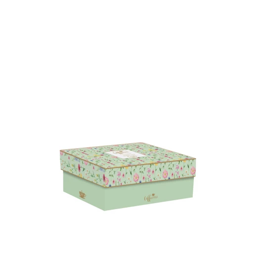طقم فناجين شاي 4 قطع 240 مل بعلبة من Easy Life Meadow Flowers - ألوان متعددة - ايزي  لايف - Image 2