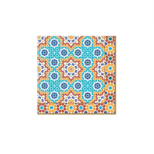 طقم مناديل طعام ألوان متعددة 20 قطعة من ايزي لايف - ايزي  لايف - Image 2