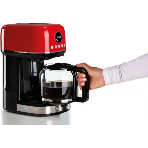 ماكينة قهوة أميريكان 12 كوب من Ariete Moderna - أحمر - اريتي - Image 5