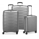 Roncato Wave Set of 3 Hard Trolley Bags - Champagne - Roncato
