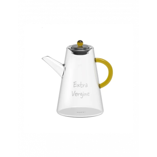 زجاجة زيت 500 مل من Easy Life Extra Vergine - مقبض لون برتقالي - ايزي  لايف - Image 3