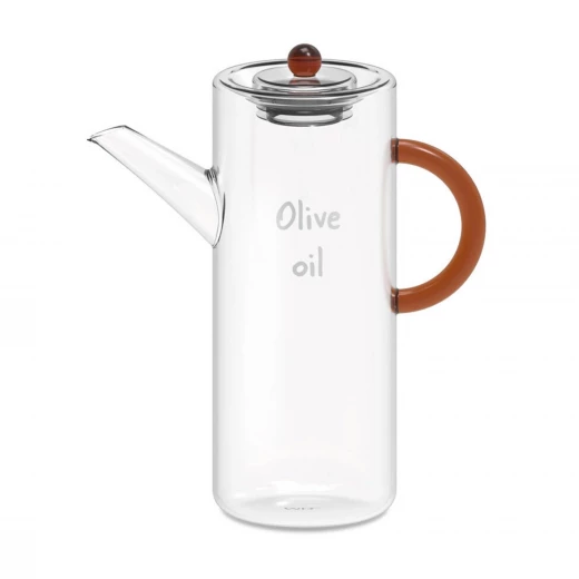 Easy Life Olive Oil 500ml Glass Oil Bottle - Brown Handle - Easy Life - Image 3