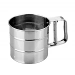 Ibili Bistrot 10cm Steel Flour Sifter - Ibili