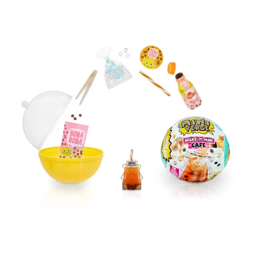 ألعاب ميني فيرس ميك إت ميني كافيه مجموعة 12 تصميمًا قابلًا للتجميع من كنال تويز - كانيل تويز - Image 2