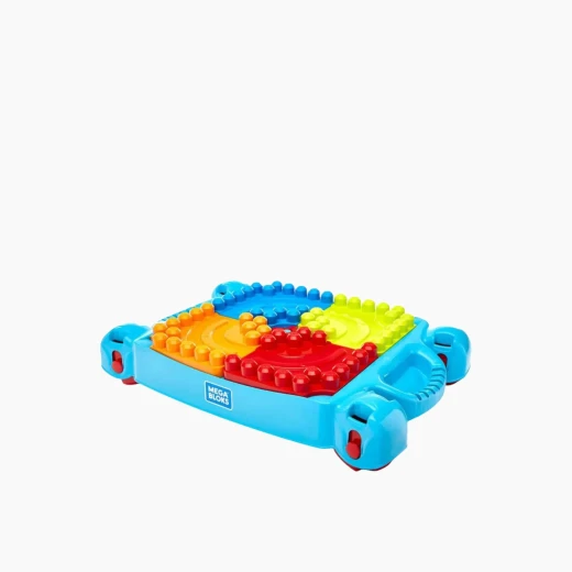Mega Bloks Build 'n Learn Table – Includes building blocks and special pieces for constructing scenes like towns or houses – Model CNM42 - Mega Bloks - Image 26