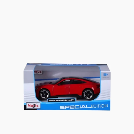 مايستو 2022 أودي RS e-tron GT - إصدار خاص 1:25، أحمر - موديل العام - نموذج سيارة مصبوبة قابلة للتجميع - موديل 32907 RD - مايستو - Image 3