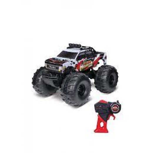Maisto – Giant Monster Truck – White – USB Rechargeable – Model 82561 WT – 1:6 Scale - Maisto - Image 2
