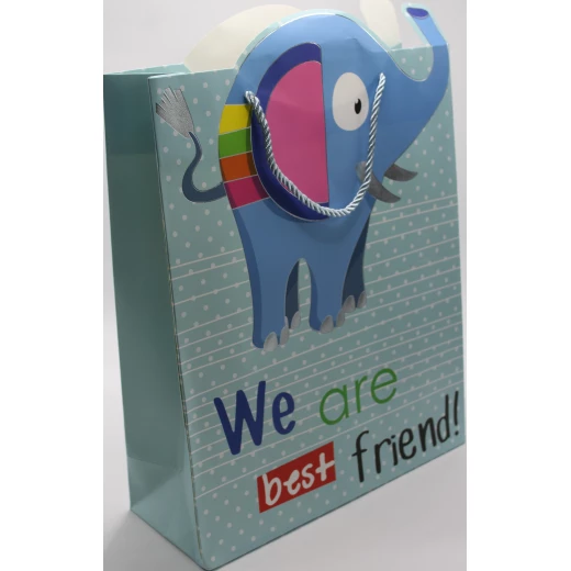 Rigid Cardboard Gift Bag 15x21 cm High-Quality, Stylish Design, Handles for Easy Carrying, Perfect for Small Gifts, & Accessories Rigid Cardboard Gift Bag 15x21 cm High-Quality, Stylish Design, Handles for Easy Carrying, Perfect for Small Gifts, & Accessories