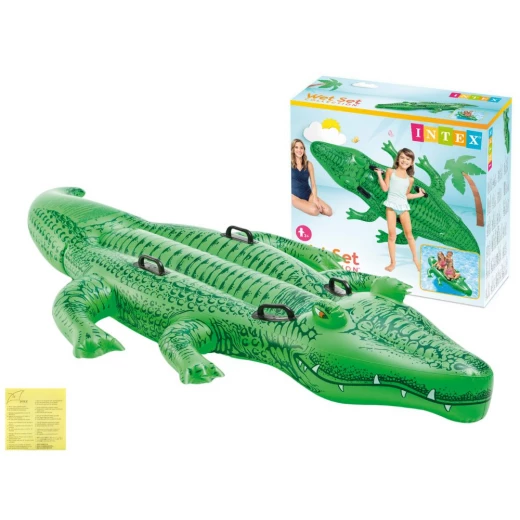 INTEX 58562 Giant Gator Ride-On INTEX 58562 Giant Gator Ride-On