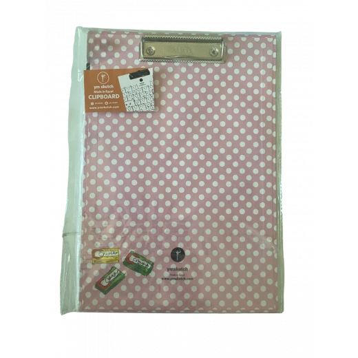 Polka Dot Clipboard – by ym sketch Polka Dot Clipboard – by ym sketch