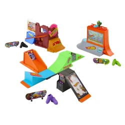 مجموعة التزلج على الجليد من Hot Wheels - متنوعة - تتضمن لوحة أصابع حصرية معتمدة من توني هوك - موديل HGT91