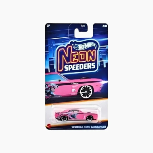 Hot Wheels Themed Neon Speeders – Assorted – Assortment includes 10 diecast cars from the Hot Wheels Neon Speeders line – Model HLH72 - Mattel - Image 4