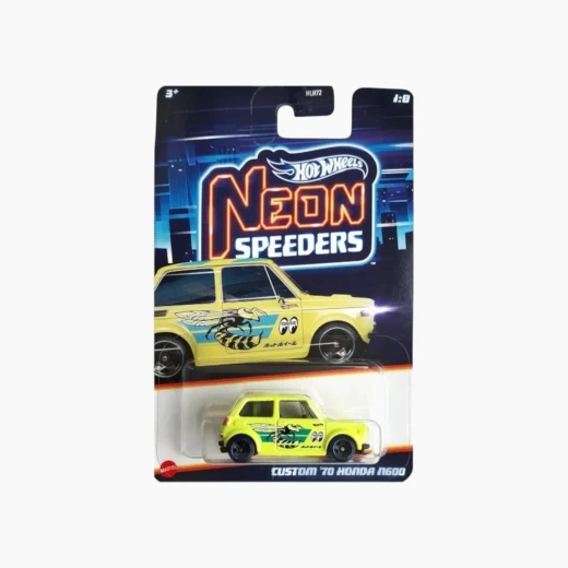 Hot Wheels Themed Neon Speeders – Assorted – Assortment includes 10 diecast cars from the Hot Wheels Neon Speeders line – Model HLH72 - Mattel - Image 12