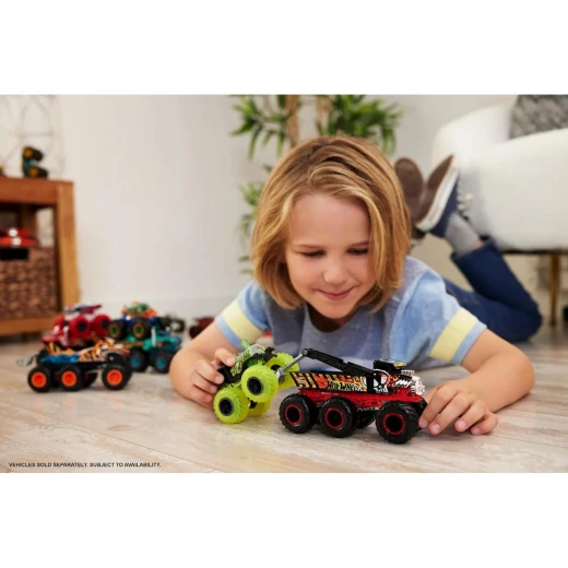 Hot Wheels Monster Rigs 1:64 – Assorted – Includes 1 random piece – Die-Cast Collectible Model Car – Model HWN86 - Mattel - Image 7