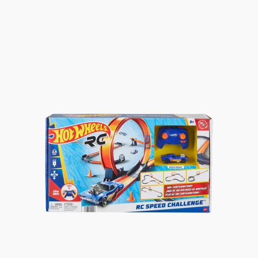 Hot Wheels Remote Control 1:64 Trackset – 30+ track pieces – Model HXX45 - Mattel - Image 5