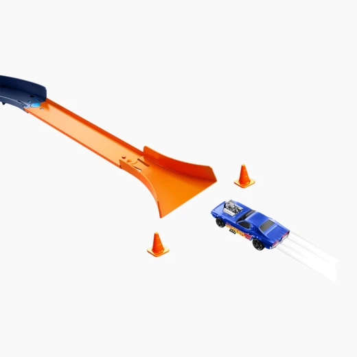 Hot Wheels Remote Control 1:64 Trackset – 30+ track pieces – Model HXX45 - Mattel - Image 6