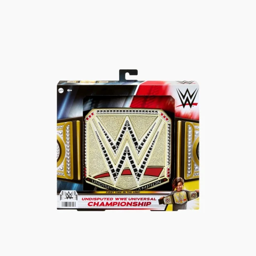 حزام بطولة WWE العالمية من "ماتيل" – يبلغ طوله أكثر من 3 أقدام (حوالي 91 سم) لتجربة تقمص أدوار غامرة – طراز HYJ35 - ماتيل - Image 2