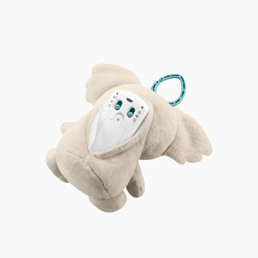 Fisher-Price On the Go Koala Soother – يوفر ما يصل إلى 20 دقيقة من الموسيقى الهادئة أو الضوضاء البيضاء أو الأصوات الصامتة لتهدئة الأطفال حديثي الولادة – موديل JBD65 - فيشر برايس - Image 7