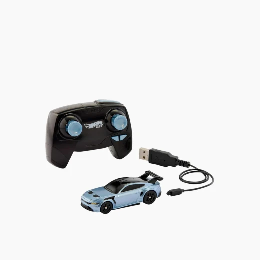 Hot Wheels Remote Control 1:64 Ford Mustang GTD – Operates on a 2.4 GHz frequency for multi-vehicle use without interference – Model JBH04 - Mattel - Image 7