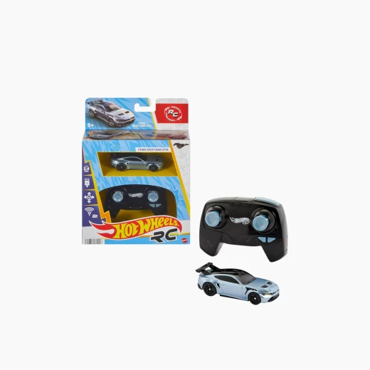 Hot Wheels Remote Control 1:64 Ford Mustang GTD – Operates on a 2.4 GHz frequency for multi-vehicle use without interference – Model JBH04 - Mattel - Image 8