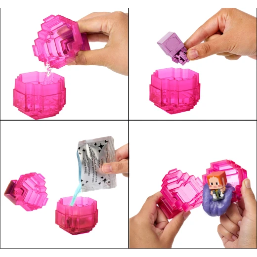 Minecraft Mini Mining – Assorted – Collectible miniature Minecraft-themed figure – Model HTK99 - Mattel - Image 3