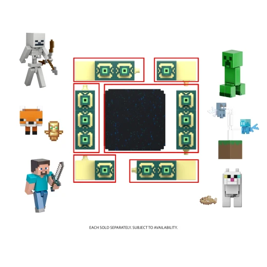 Minecraft Core 3.25" Figure – Assorted – Includes iconic accessories for collecting and play – Model GTP08 - Mattel - Image 6