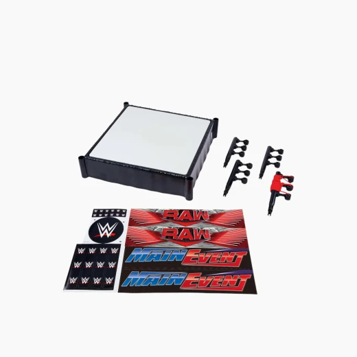 Mattel WWE Main Event Ring – Authentic 14-inch ring playset – Model JDJ20 - Mattel - Image 2