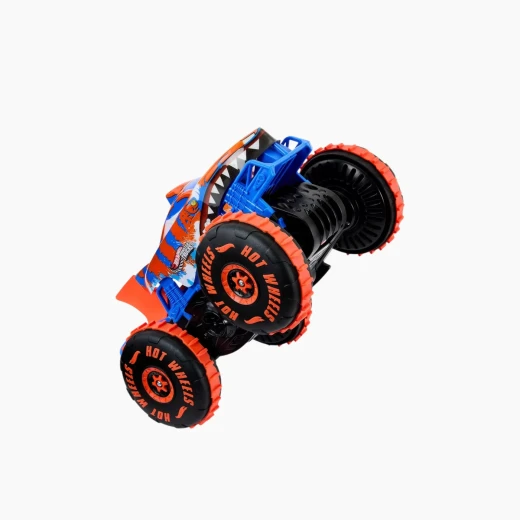 Hot Wheels Remote Control 1:15 Monster Trucks Tiger Shark Climber – Innovative tail for climbing over obstacles – Model JFR39 - Mattel - Image 2